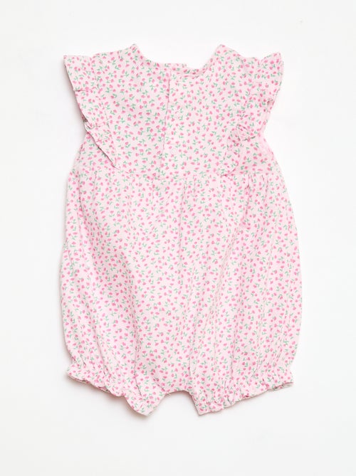 Tutina stampata in jersey di cotone - Kiabi