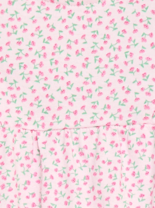 Tutina stampata in jersey di cotone - Kiabi