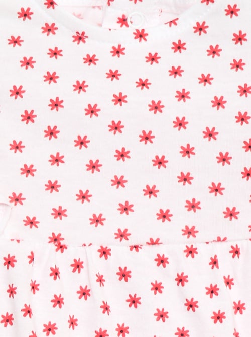 Tutina stampata in jersey di cotone - Kiabi