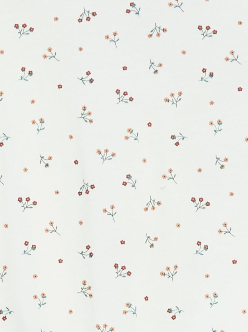 Tutina 'Volpe' con apertura con bottoni a pressione dietro Beige - Kiabi