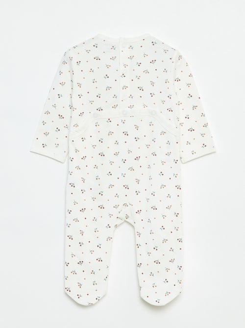 Tutina 'Volpe' con apertura con bottoni a pressione dietro - Kiabi