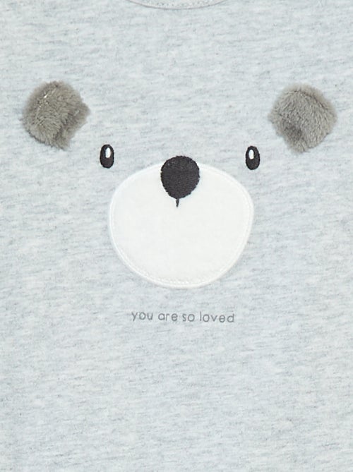 Tutina 'Volpe' con apertura con bottoni a pressione dietro - Kiabi