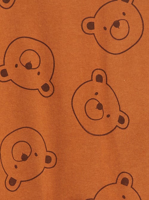 Tutina 'Volpe' con apertura con bottoni a pressione dietro - Kiabi