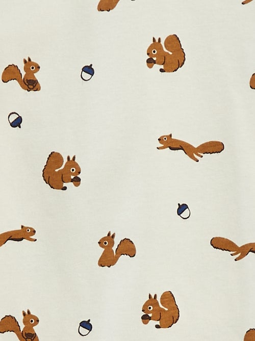 Tutina 'Volpe' con apertura con bottoni a pressione dietro - Kiabi