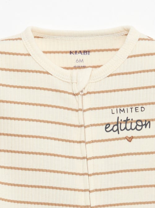 Tutine leggero con zip e maniche corte - Kiabi