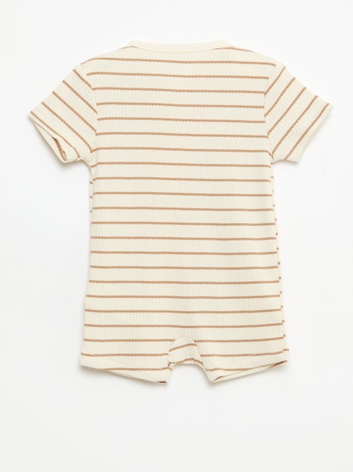 Tutine leggero con zip e maniche corte - Kiabi