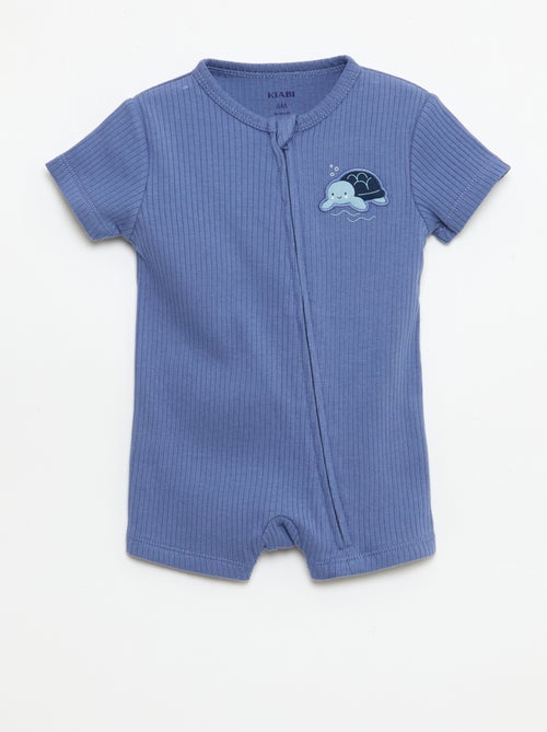 Tutine leggero con zip e maniche corte - Kiabi