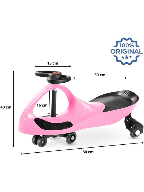 TwistCar – Macchinina per bambini senza pedali con movimento a sterzo, fino a 120 kg - Kiabi