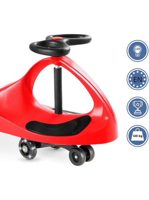 TwistCar – veicolo senza pedali per bambini con movimento a volante, gioco attivo da 3 anni - Kiabi