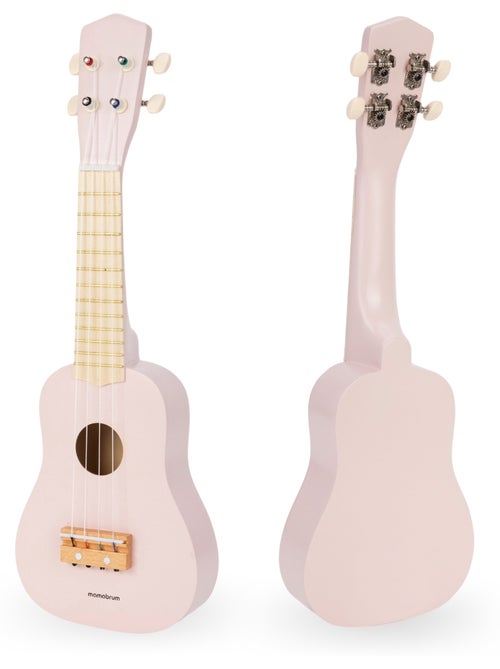 Ukulele legno bambini chitarra 4 corde 52cm giocattolo musicale mamabrum - Kiabi