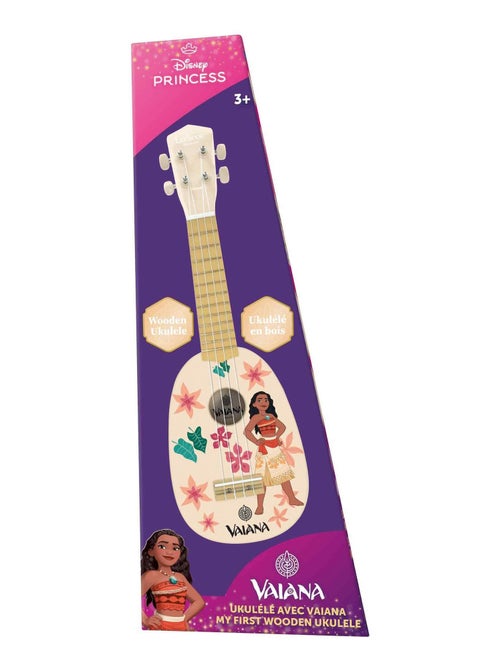 Ukulele Vaina en bois avec cordes en nylon 53 cm - Kiabi