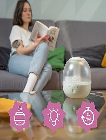 Umidificatore con luce notturna Bubble