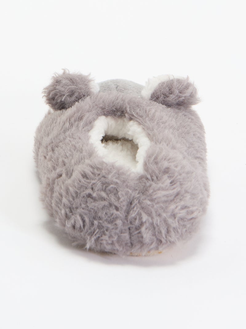 Un paio di pantofole \'Koala\' Grigio - Kiabi
