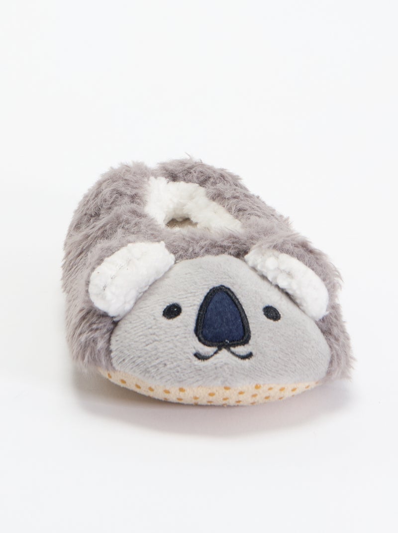 Un paio di pantofole \'Koala\' Grigio - Kiabi
