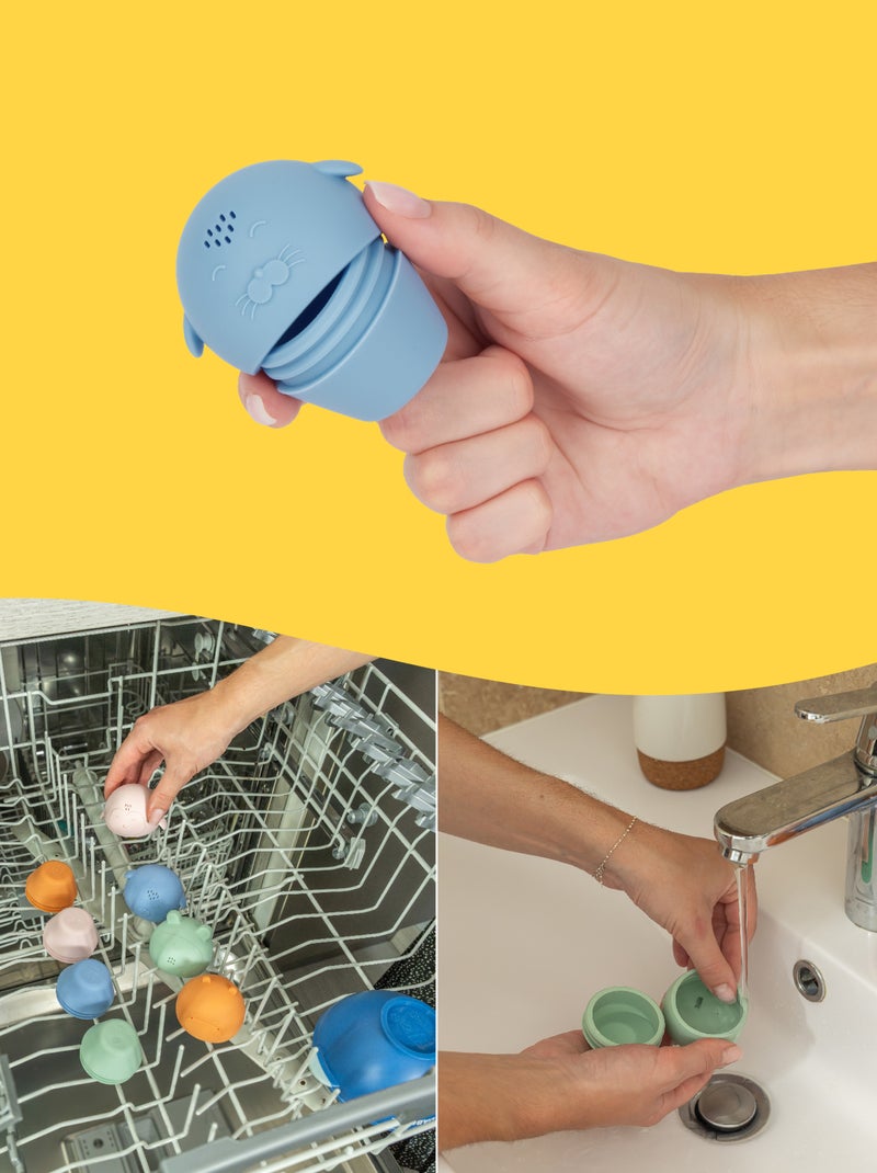 Un set di 4 spruzzini per il bagnetto BIANCO - Kiabi