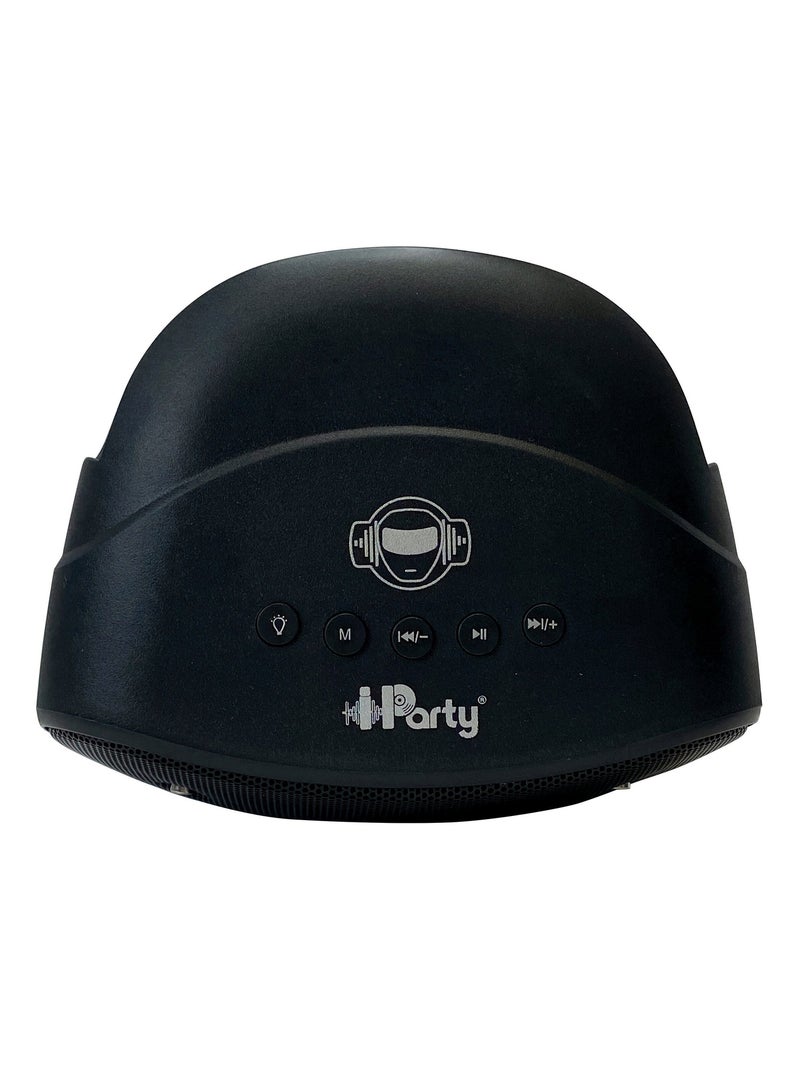 Una coppia di potenti altoparlanti stereo Bluetooth iParty Nero - Kiabi