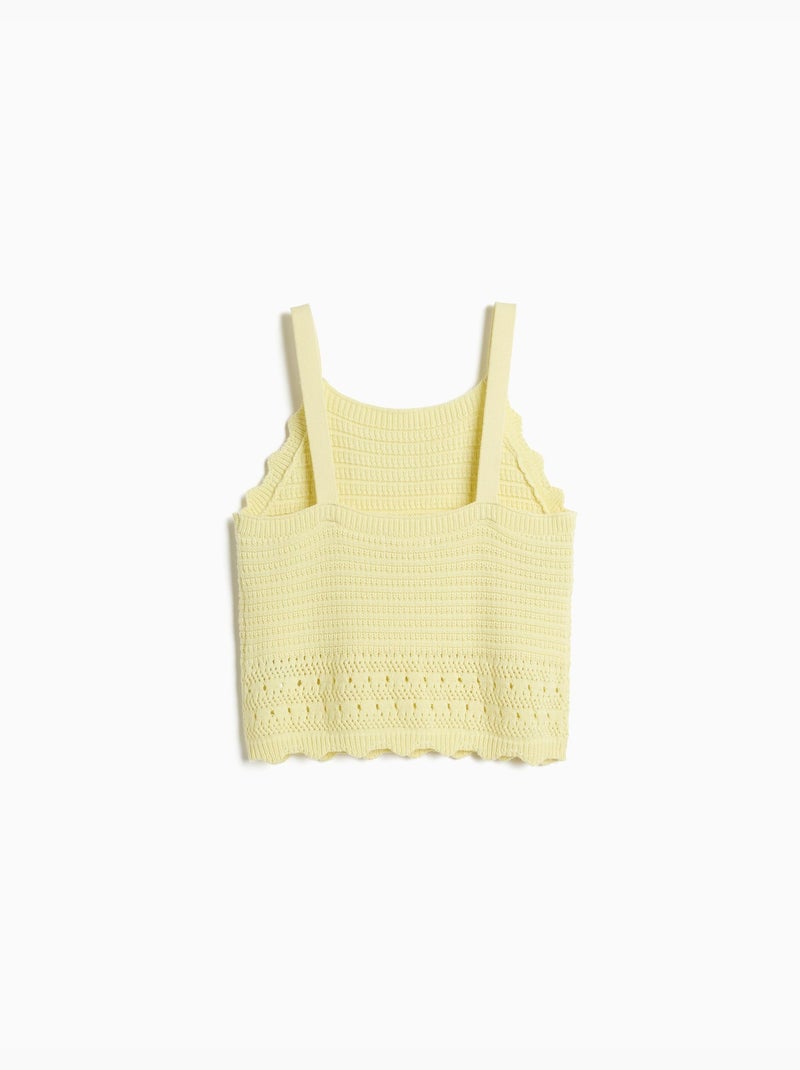 Uncinetto Top, MO Fashion Giallo - Kiabi