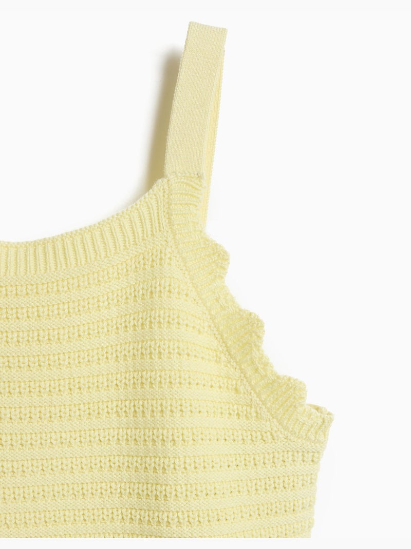 Uncinetto Top, MO Fashion Giallo - Kiabi