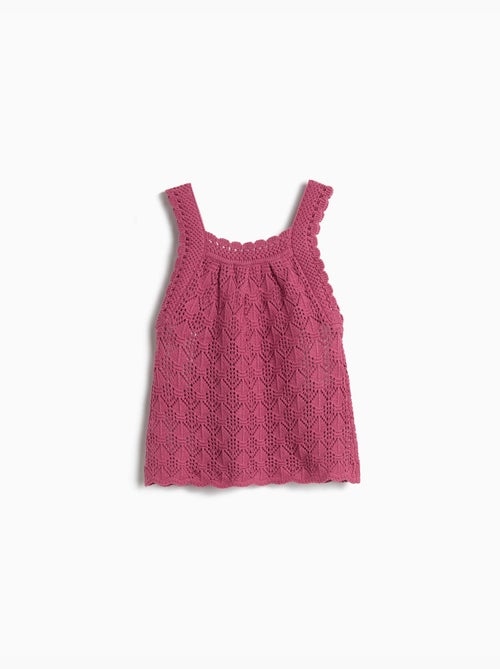 Uncinetto top, mo fashion - Kiabi Uncinetto top, mo fashion - Kiabi