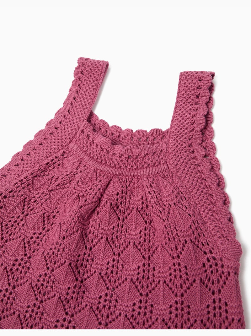 Uncinetto top, mo fashion Rosa - Kiabi