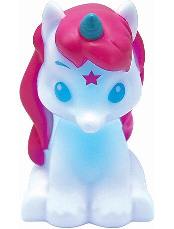 Unicorno 3D design luce notturna tascabile cambia colore Circa 13 cm