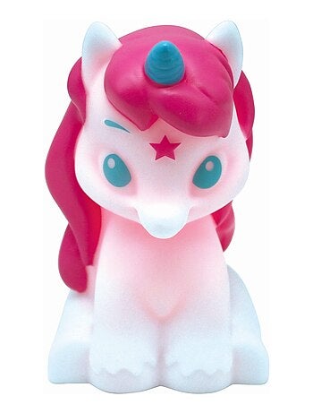 Unicorno 3D design luce notturna tascabile cambia colore Circa 13 cm