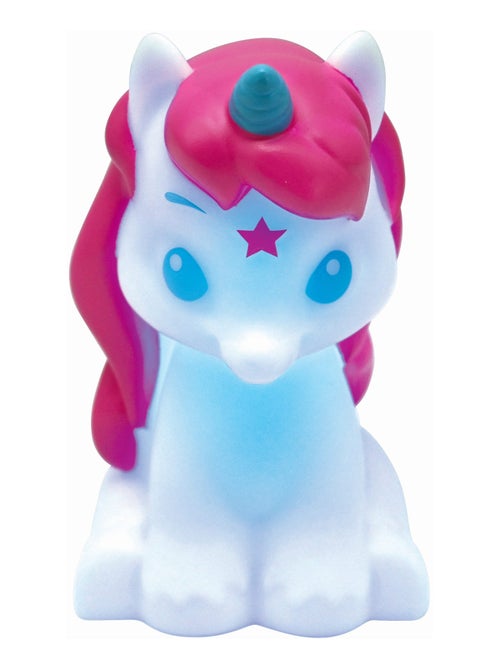Unicorno 3D design luce notturna tascabile cambia colore Circa 13 cm - Kiabi