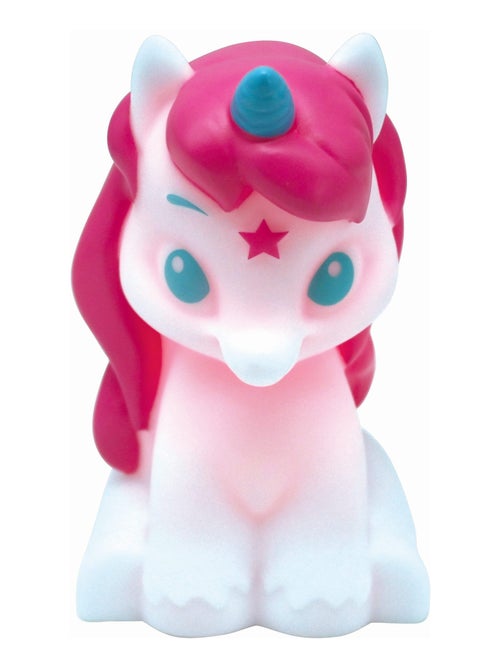 Unicorno 3D design luce notturna tascabile cambia colore Circa 13 cm - Kiabi