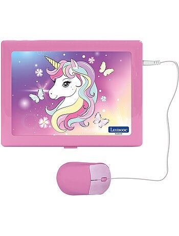 Unicorno computer portatile educativo bilingue con 164 attività (EN/IT)