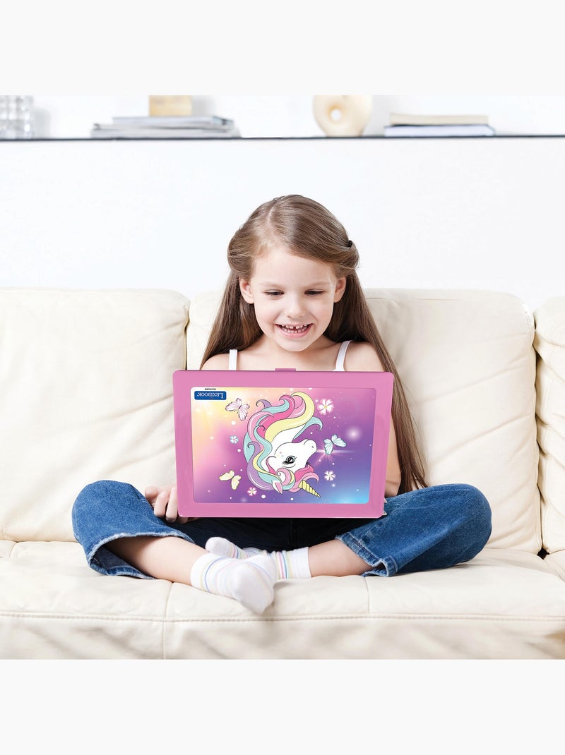 Unicorno computer portatile educativo bilingue con 164 attività (EN/IT) Rosa - Kiabi