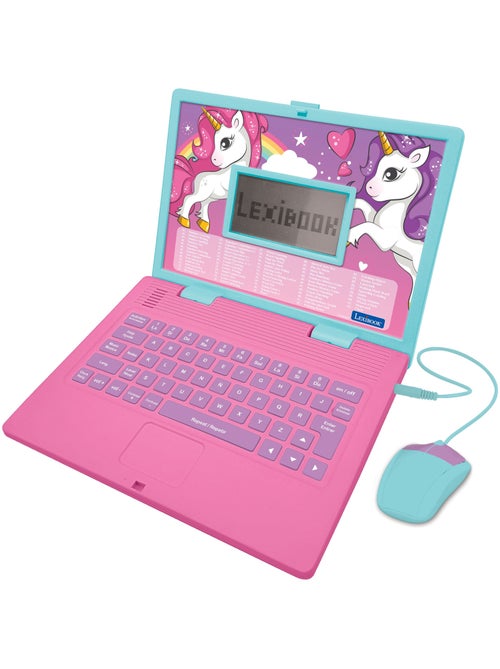 Unicorno portatile educativo parlante bilingue 124 attività in inglese e italiano - Kiabi