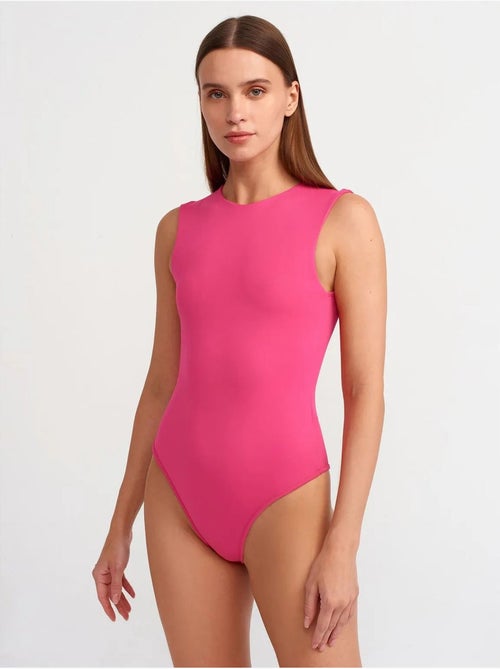 Unitard senza cuciture senza maniche slim fit dilvin - Kiabi Unitard senza cuciture senza maniche slim fit dilvin - Kiabi
