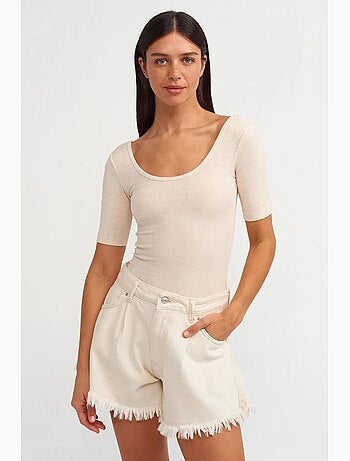 Unitard slim fit in misto cotone dilvin