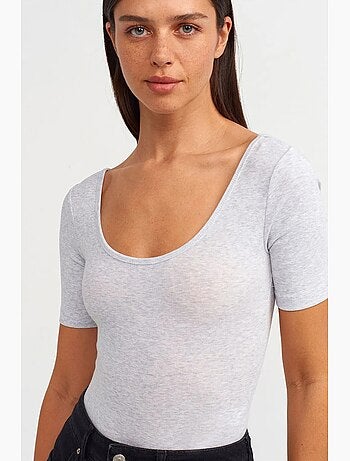 Unitard slim fit in misto cotone dilvin