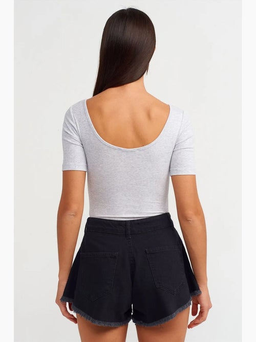 Unitard slim fit in misto cotone dilvin - Kiabi Unitard slim fit in misto cotone dilvin - Kiabi