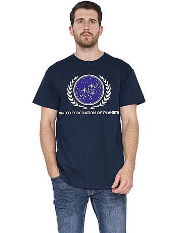 United federation maglietta logo uomo - star trek