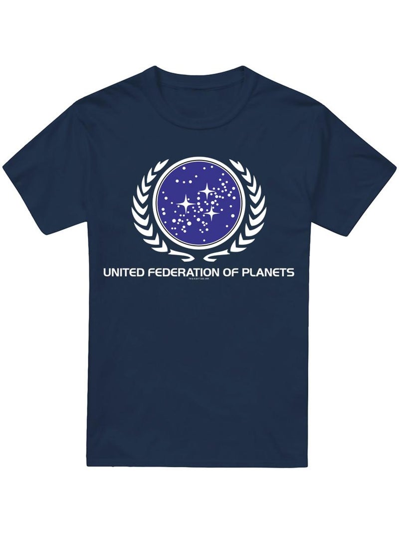 United federation maglietta logo uomo - star trek Blu marino - Kiabi