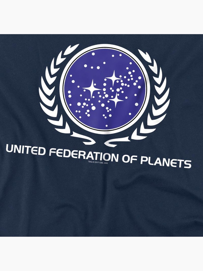 United federation maglietta logo uomo - star trek Blu marino - Kiabi