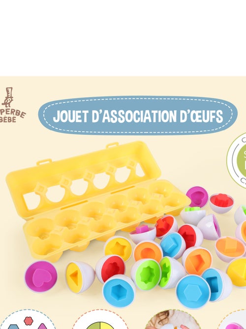 Uova da assemblare - Gioco educativo | SUPERBE BEBE - Kiabi Uova da assemblare - Gioco educativo | SUPERBE BEBE - Kiabi