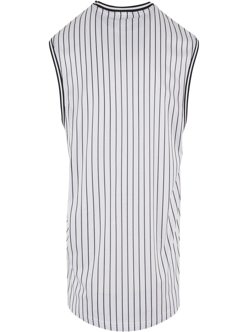 Urban Classics Canotta A Strisce Uomo Bianco Nero - Kiabi