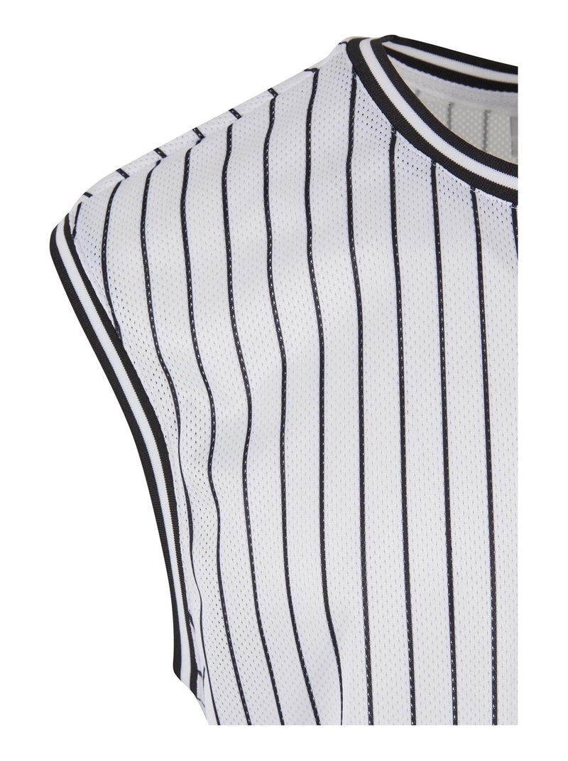 Urban Classics Canotta A Strisce Uomo Bianco Nero - Kiabi