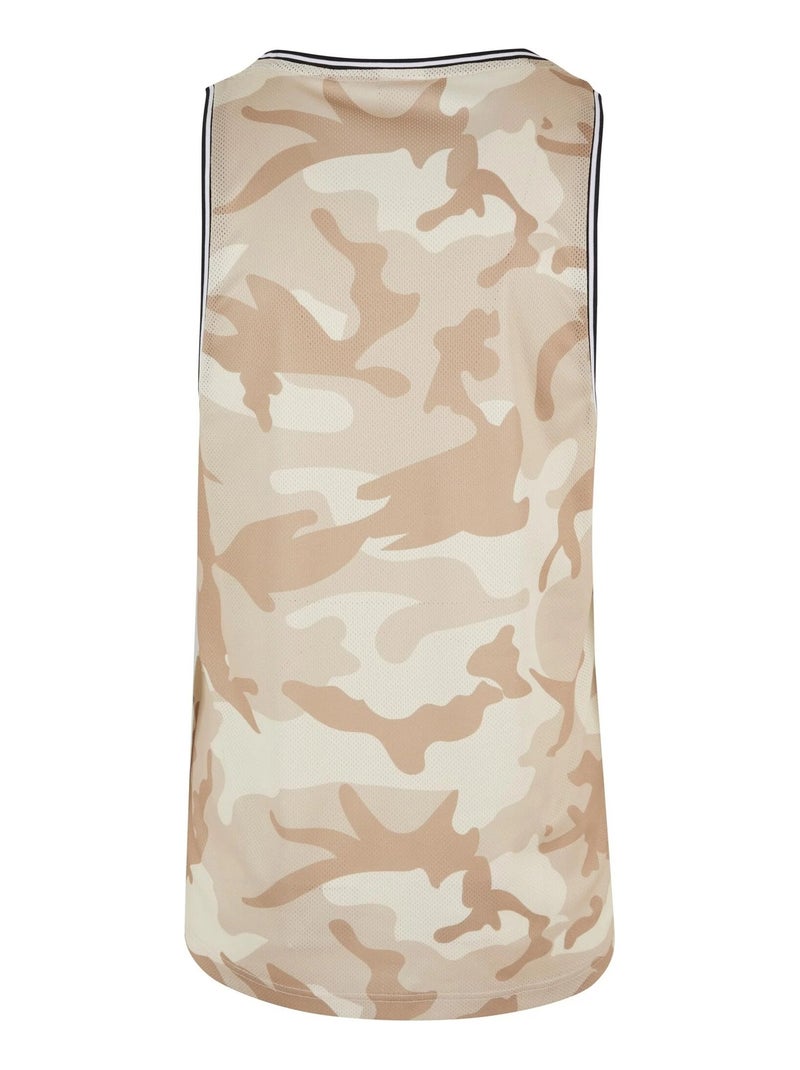 Urban Classics Canotta Camo Uomo Beige scuro - Kiabi