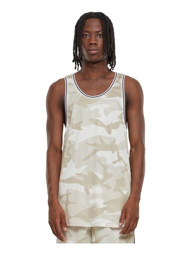 Urban Classics Canotta Camo Uomo Beige scuro - Kiabi