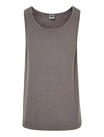 Urban Classics Canotta Oversize Lavaggio acido Pesante Uomo