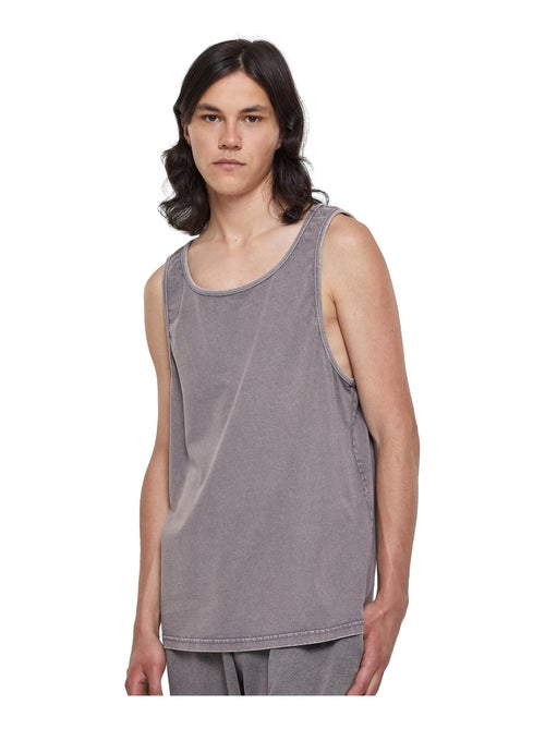 Urban Classics Canotta Oversize Lavaggio acido Pesante Uomo - Kiabi