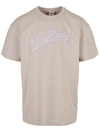 Urban Classics Maglietta Baseball Logo Uomo