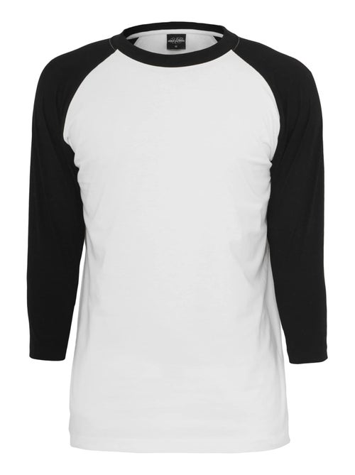 Urban Classics Maglietta Contrasto Raglan Manica a 3/4 Uomo - Kiabi