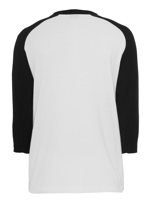 Urban Classics Maglietta Contrasto Raglan Manica a 3/4 Uomo - Kiabi