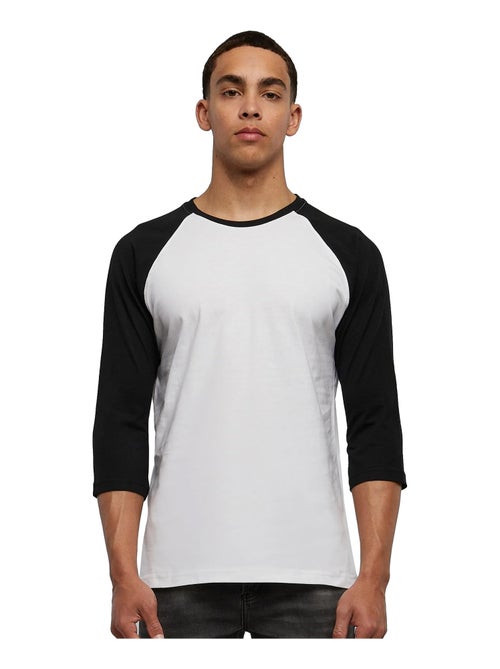 Urban Classics Maglietta Contrasto Raglan Manica a 3/4 Uomo - Kiabi
