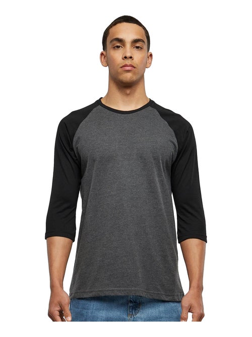 Urban Classics Maglietta Contrasto Raglan Manica a 3/4 Uomo - Kiabi